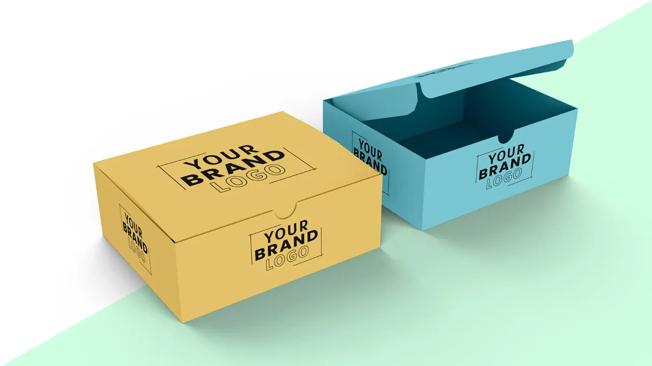 your logo brand boxes