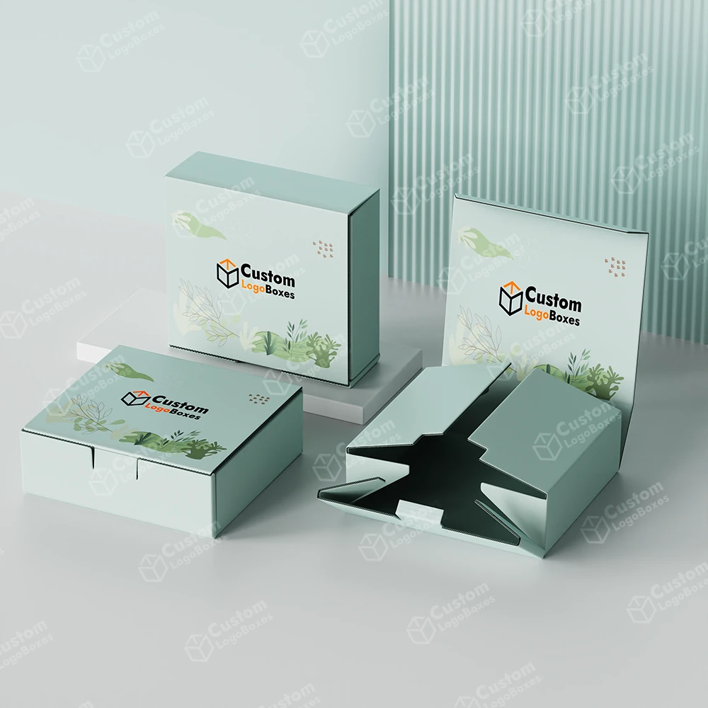Custom Self Locking Corrugated Folder Box for Secure Shipping