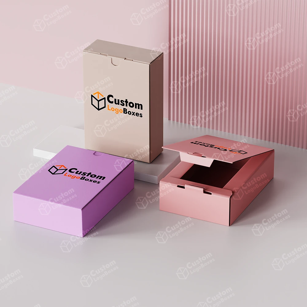 Custom Logo Corrugated Gusset Folders for Retail Packaging