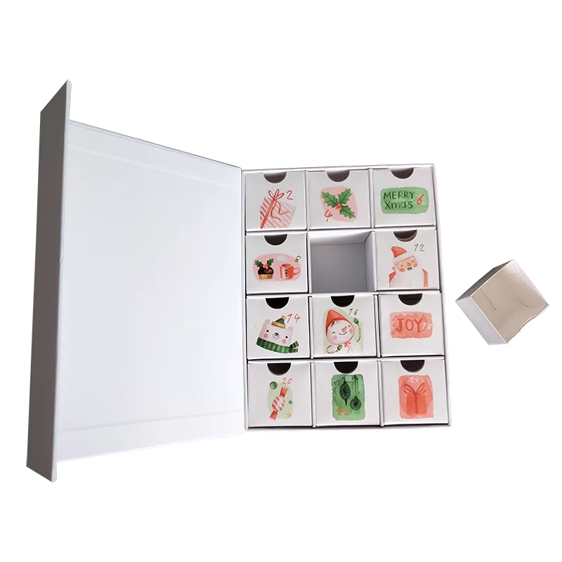 2023 New Drawers 12-day-advent-calendar Christmas Advent Calendar Packaging Box 12 Days Custom Jewelleru Advent Calendar - Buy 12-day-advent-calendar,Advent Calendar Packaging Box 12 Days,Custom 12 Day Jewelleru Advent Calenda.