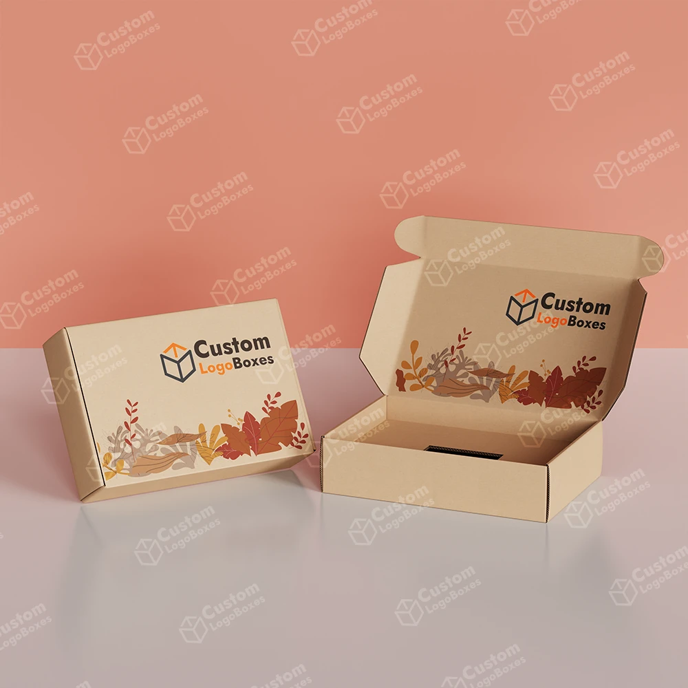 Corrugated Box with Insert & Logo for Secure Shipping
