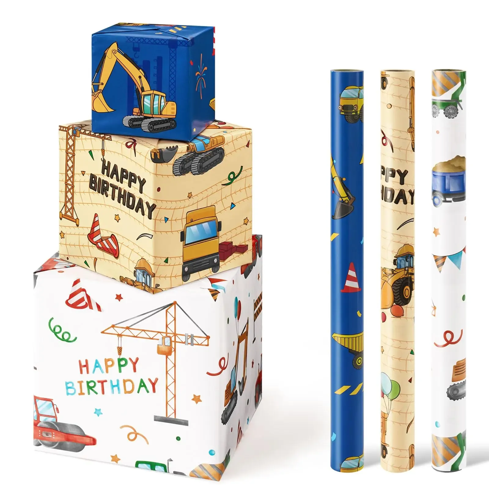 Favorable Price Size Recyclable Customizable Gift Wrapping Paper Roll For Book/gift Box/paper Bag/toys 2 Image