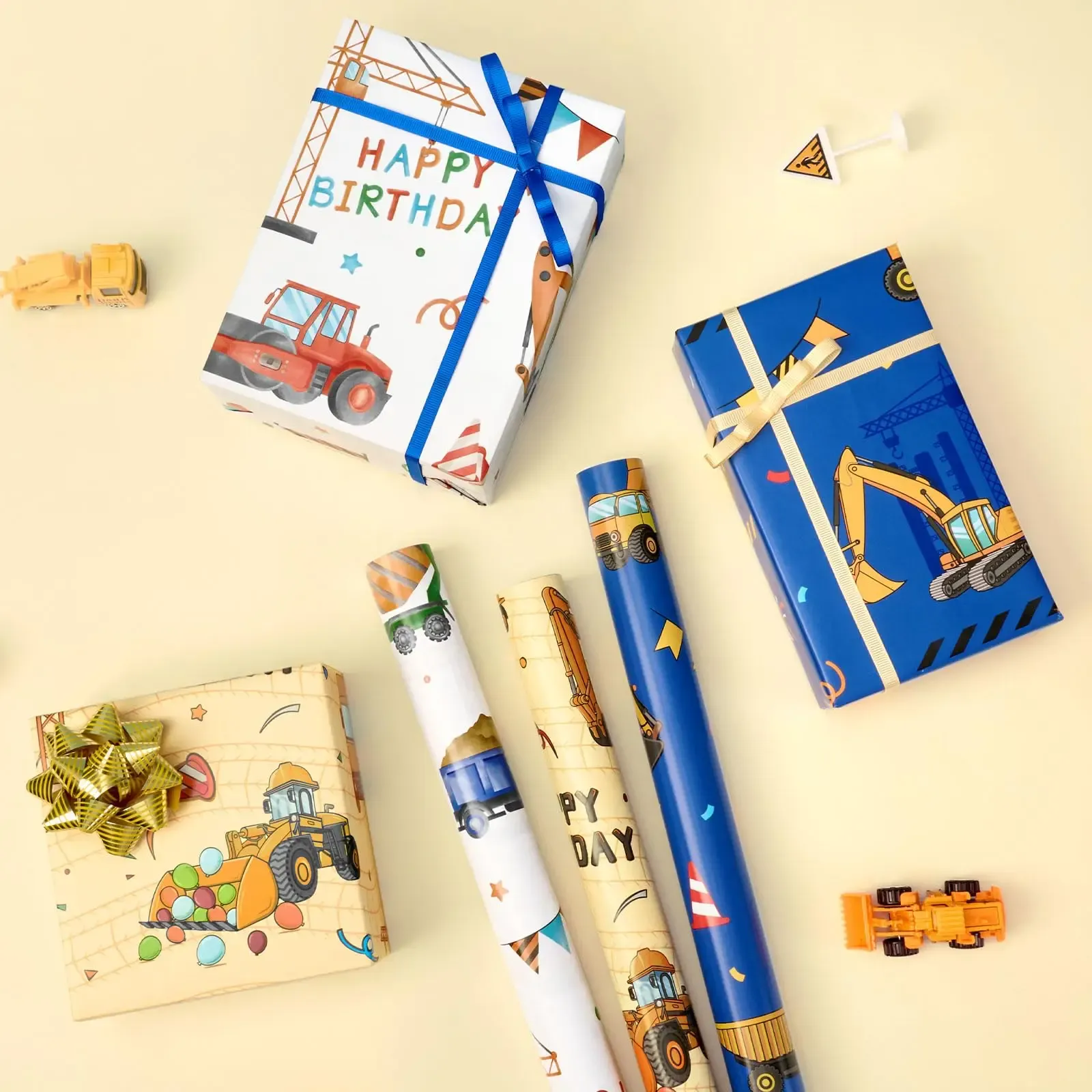 Favorable Price Size Recyclable Customizable Gift Wrapping Paper Roll For Book/gift Box/paper Bag/toys 4 Image