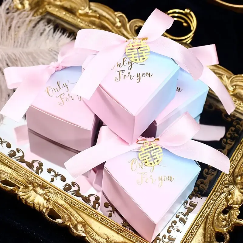 New Design Candy Box Wedding Candy Box For Gift Folding Type Save Shipping Cost 4 Image