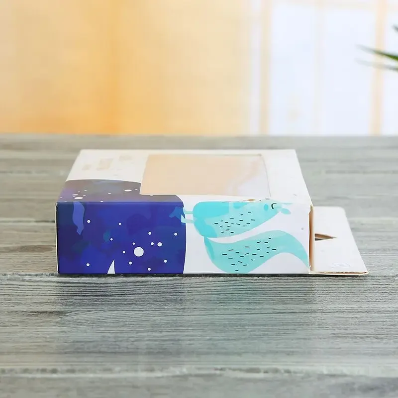 Popular Women's Underwear Packaging Box Folding Type Gift Packaging Box In Stock 4 Image