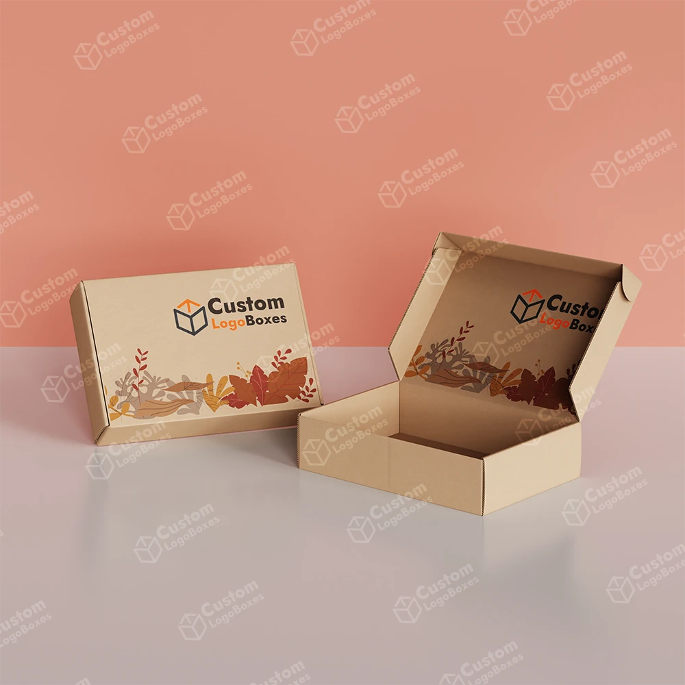Branded Corrugated Boxes | Tab Lock Roll End & Book Mailers