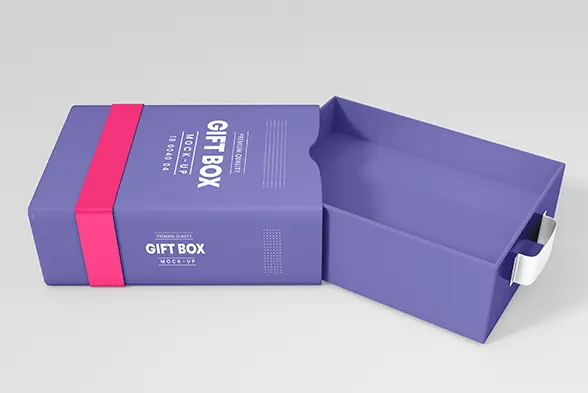 Custom Slide Drawer Boxes – Personalized Logo Packaging