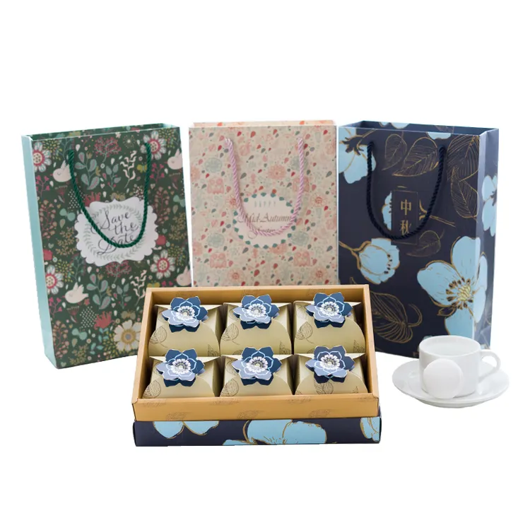 Customized Mid-autumn Festival Moon Cake Gift Boxes Top And Bottom Packaging Box - Buy Nice Moon Cake Packaging Box,Small Cake Gift Box,Paper Box Gift Box Packaging Box.