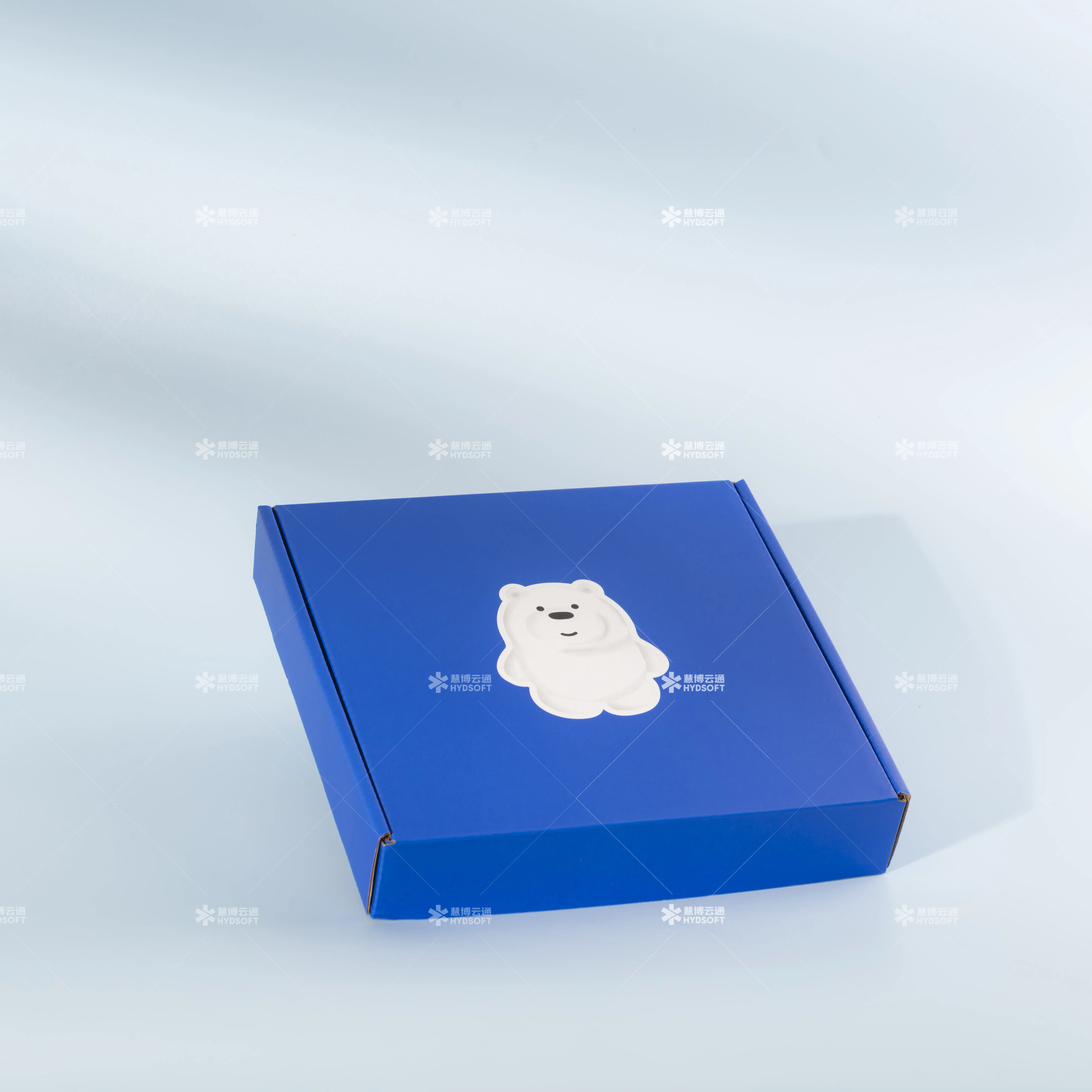 Cute Blue High Quality Custom Paper Corrugated Packaging Bear Cartoon Top Box For Shoes Gifts Clothes Electronics Shipping Box - Buy Low Price Custom Paper Corrugated Packaging,Manufacture Packaging Mailer Corrugated Mailer Box,Wholesale Price Paper