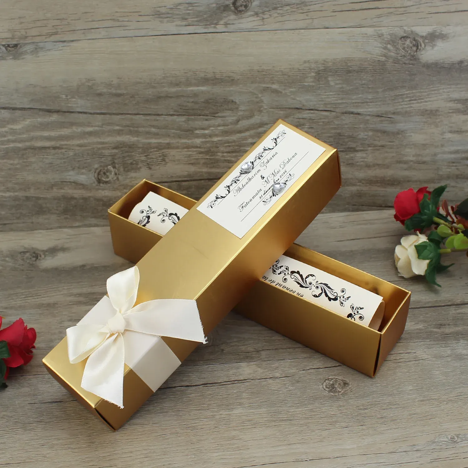 Elegant Royal Rolling Papers Wedding Scroll Invitation Cards Marriage Invitation Card With Box Custom Birthday Invitation Cards - Buy Sweet 16 Birthday Invitation Card Custom Scroll Wedding Invitation Carsd,Luxury Butterfly Wedding Invitation Cards C