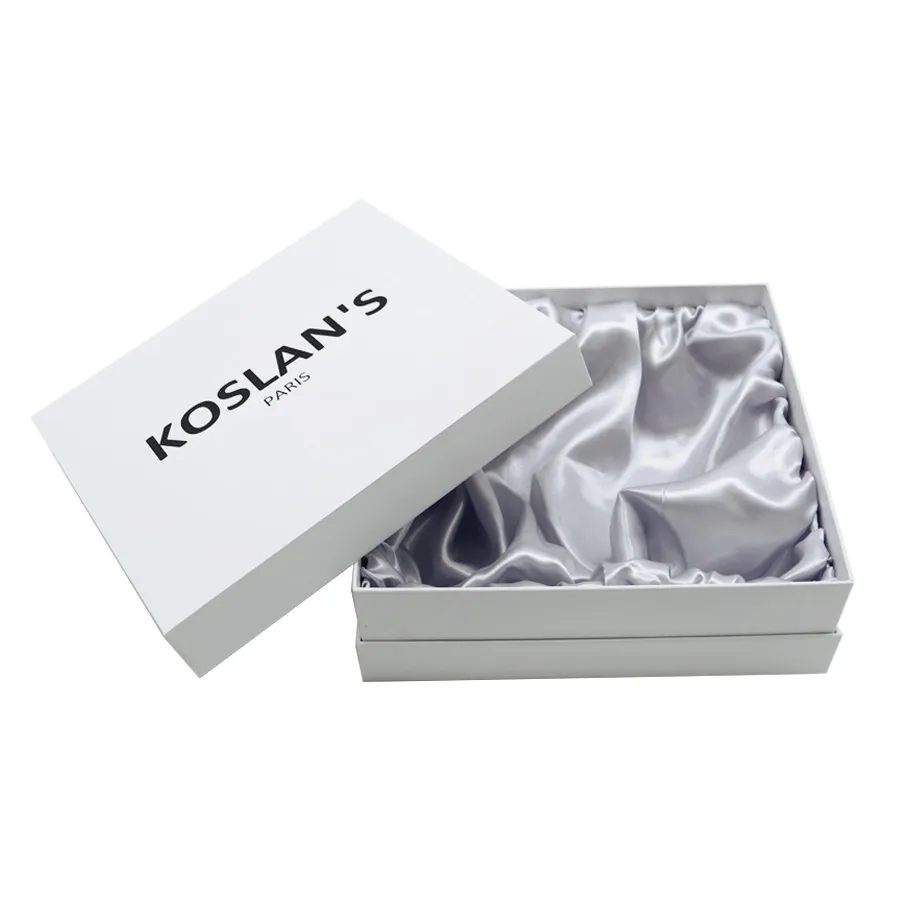 Luxury Custom Logo High Quality Cardboard Paper Two Pieces Boxes Rigid White Cosmetic Clothing Ribbon Lid And Base Gift Box - Buy Luxury Gift Box Packaging,Gift Boxes For Present Luxury,Large Gift Box Luxury.
