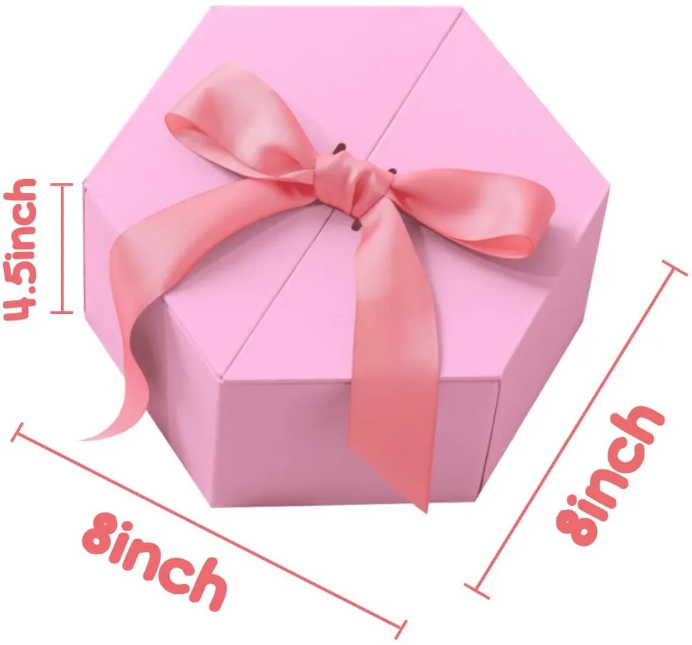 Luxury Rigid Cardboard Box Custom Paper Packaging Gift Hexagonal Box With Magnet For Nail Polish Oil - Buy Luxury Rigid Cardboard Box Custom Paper Packaging Gift Hexagonal Box With Magnet For Nail Polish Oil,Luxury Rigid Cardboard Box Custom Paper Pa