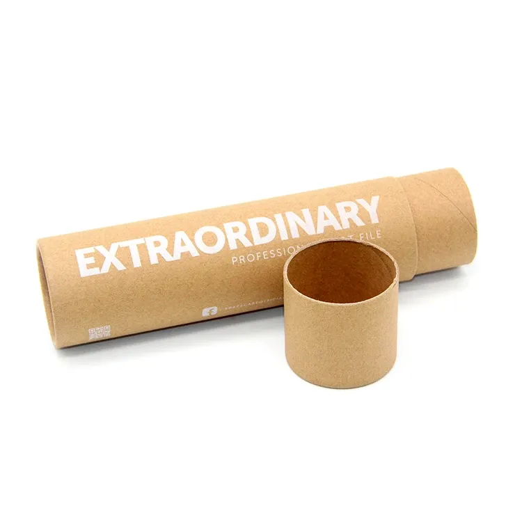 Wholesale Custom Sample Cylinder Food Grade Round Containers Tube Kraft Cardboard Paper Tubes Gift Box Packaging - Buy Custom Round Paper Packaging,Sample Cylinder Round Packaging Tubes Paper Box,Containers Kraft Cardboard Packaging Paper Tubes.