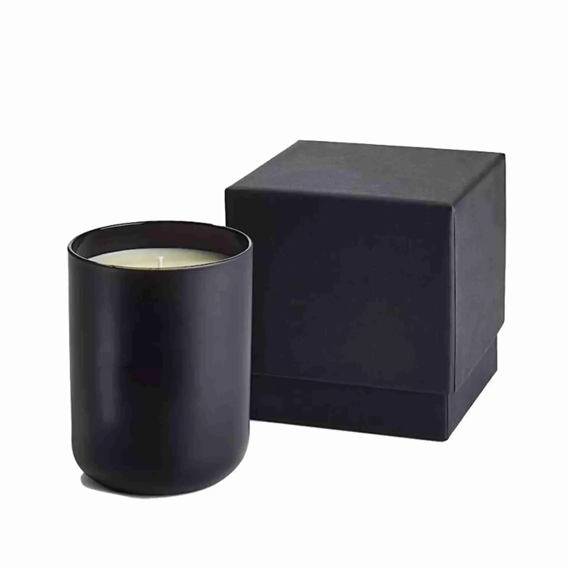 Wholesale Empty Square Rigid Paper Black Candle Box Luxury Packaging Box Candle Jar Gift Box Packaging For Shipping - Buy Custom Cardboard Logo Sented Candles Luxury Lid And Base Packaging Skincare Paper Gift Box,Two Piece Scented Candle Jars Packagi