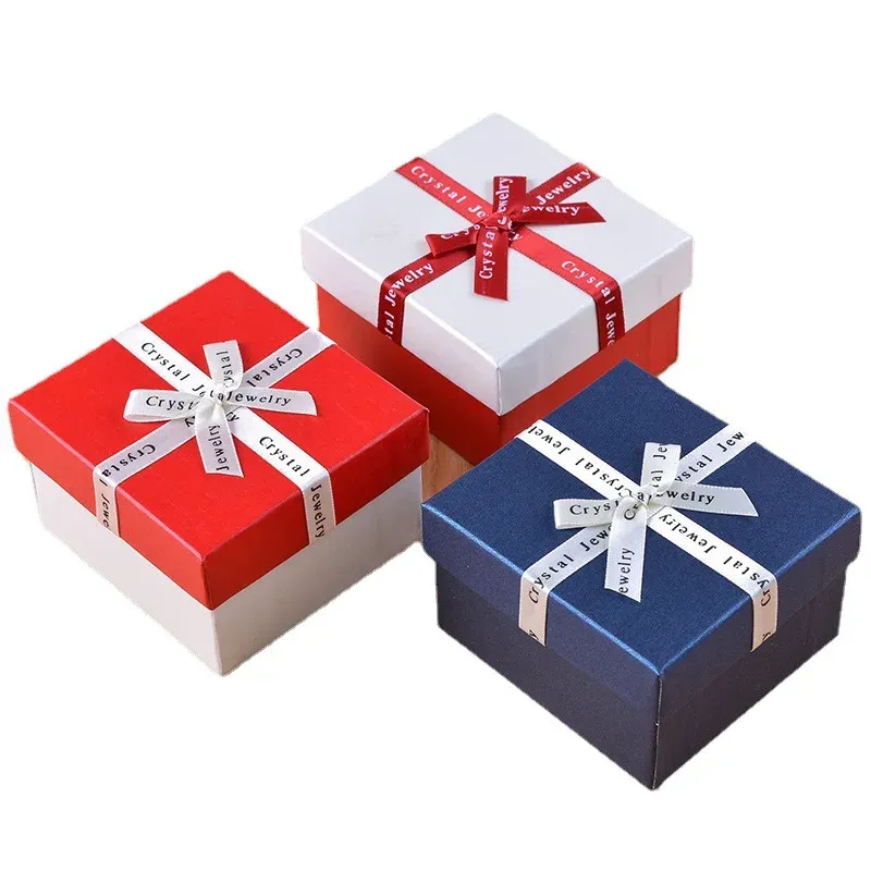 Wholesale Small Present Ring Necklace Bracelet Watch Craft Paper Box Lid And Base Jewlery Gift Boxes With Iner Foam - Buy Base And Lid Box,Cardboard Lid And Base Gift Box,Small Square Gift Box.